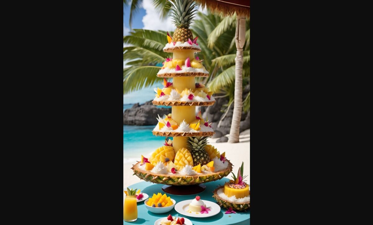 Corbeille de fruits mariage : une touche fraîche et élégante 1 Corbeille de fruits, mariage, touche fraîche.