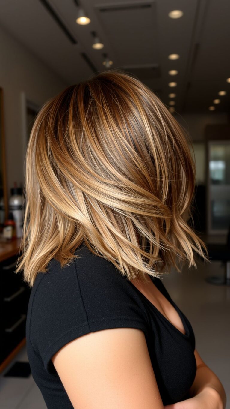 Coupe dégradé effilé mi-long : styles, astuces et conseils 19 coupe de cheveux degrade effile mi long