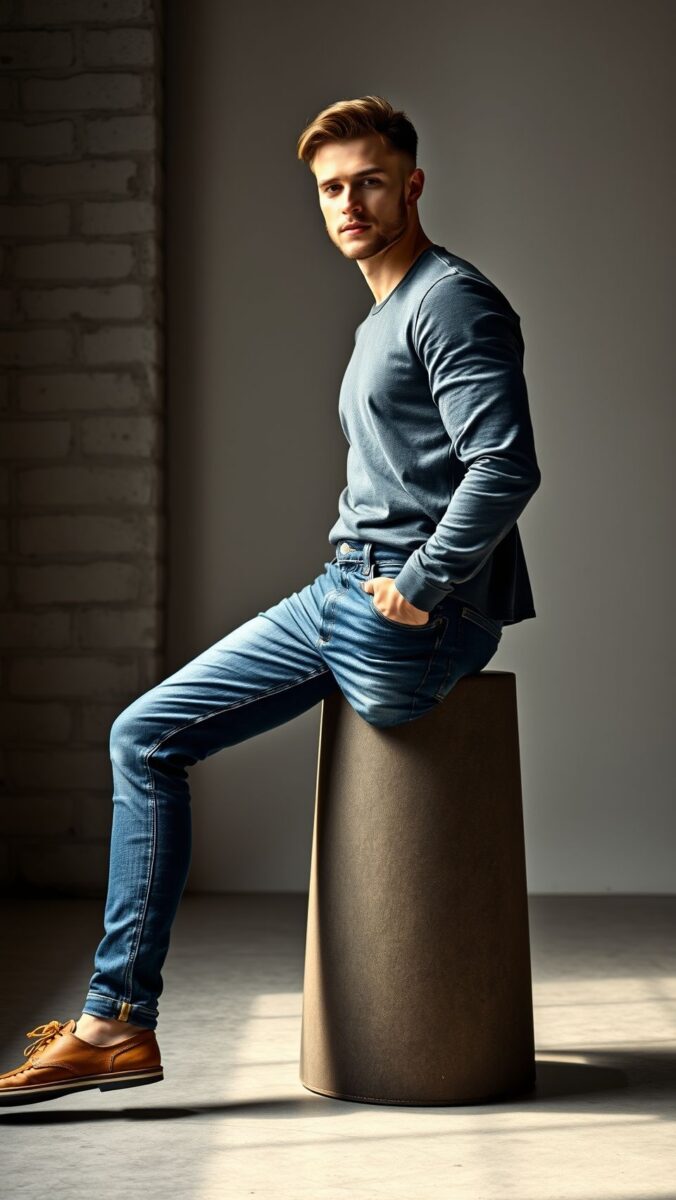 Jeans Homme : Styles et Tendances Mode pour 2025 1 jeans homme fashion