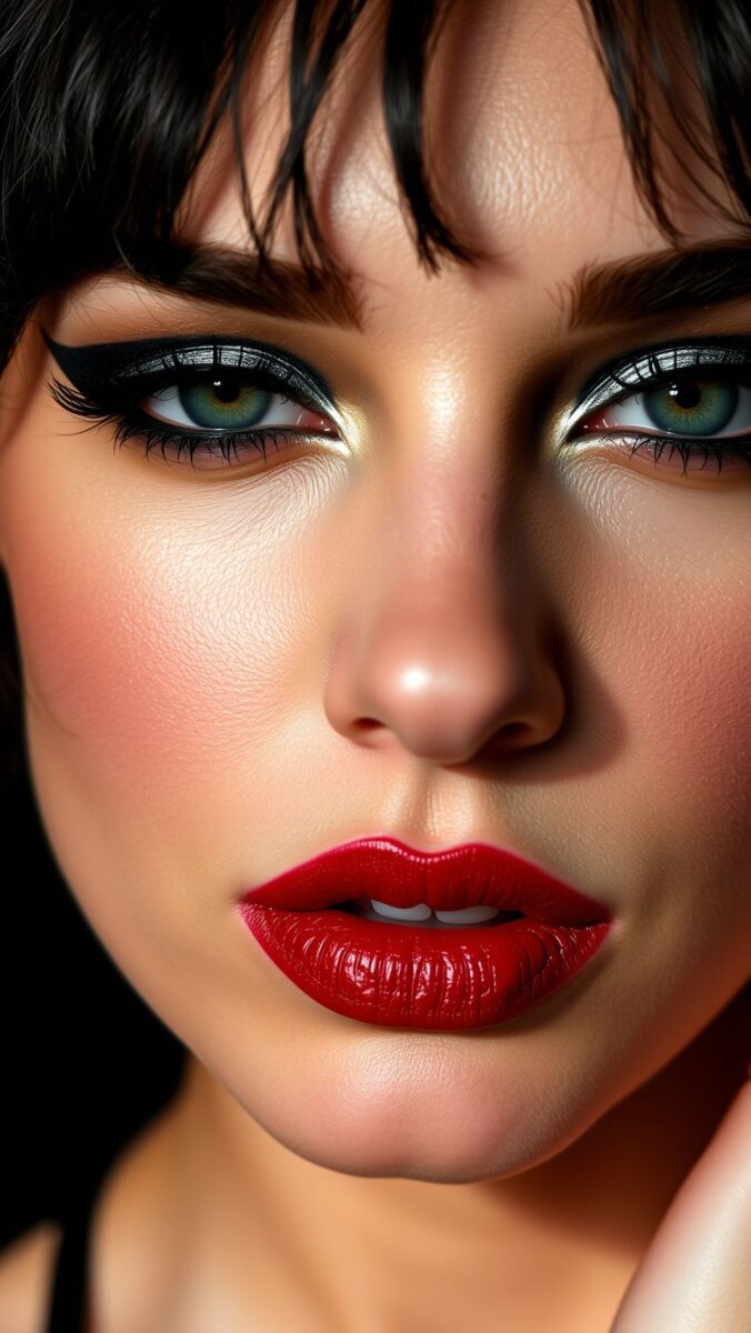 Maquillage rock : look rebelle et affirmé 1 maquillage rock