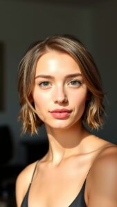 Mini vague cheveux courts : styles et astuces