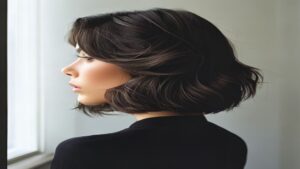 Coupe mi-court dégradé femme : style et volume
