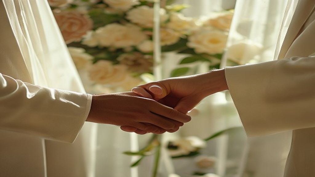Mariage de Slimane : une union discrète et émouvante 1 Mariage de Slimane : une union discrète et émouvante