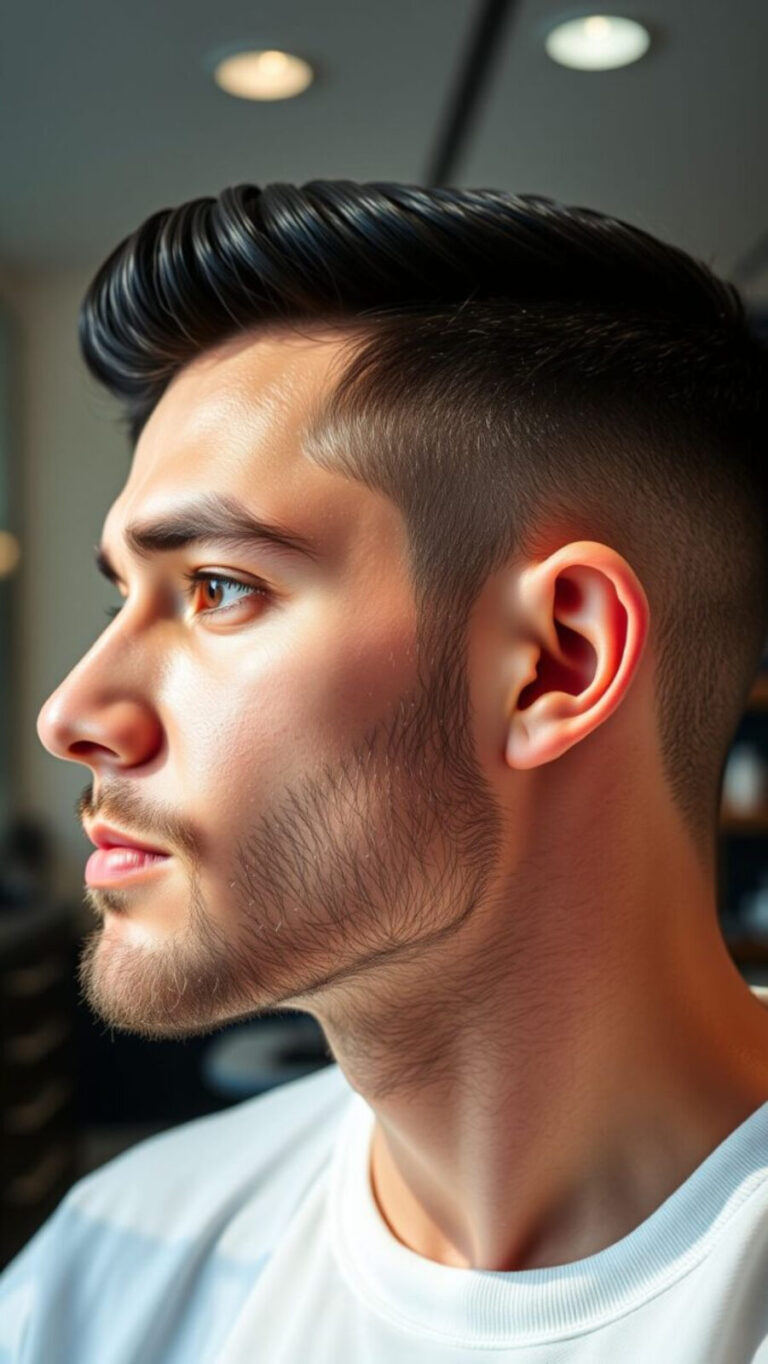 Contour cheveux homme : guide complet pour une coupe impeccable 25 Contour cheveux homme : guide complet pour une coupe impeccable