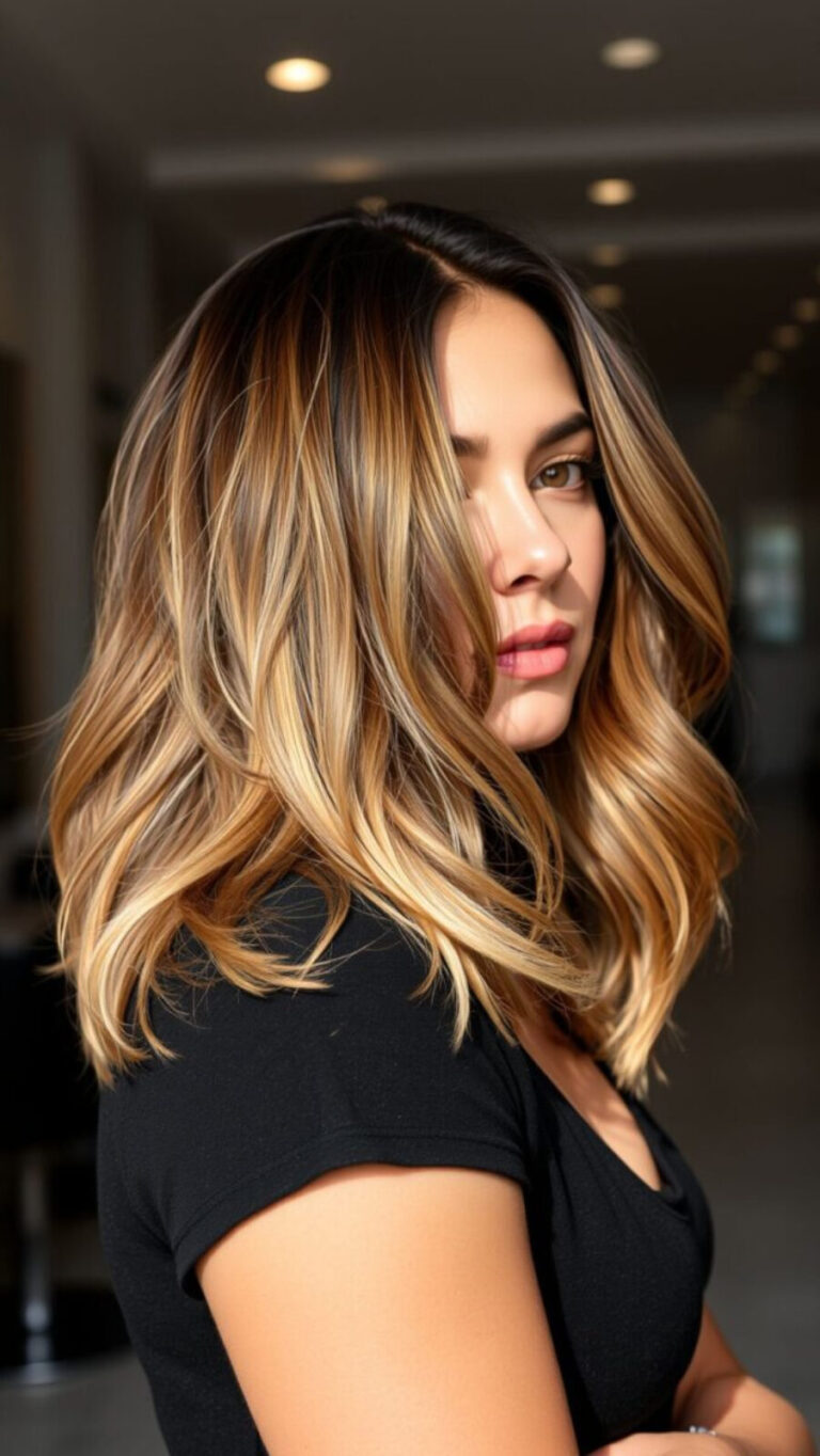 Coupe mi-long dégradé : styles et astuces 27 Coupe mi-long dégradé : styles et astuces